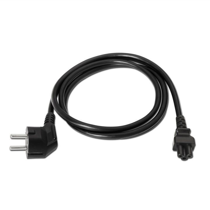 AISENS A132-0172 cable de transmisión Negro 1,5 m CEE7/7 C5 acoplador