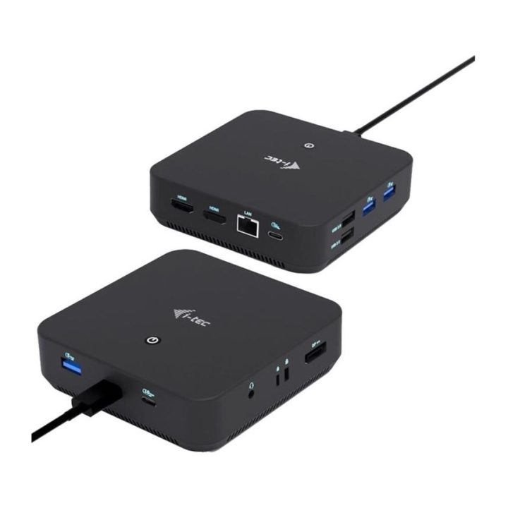 i-tec USB-C DP Dual HDMI Docking Station with Power Delivery 100 W