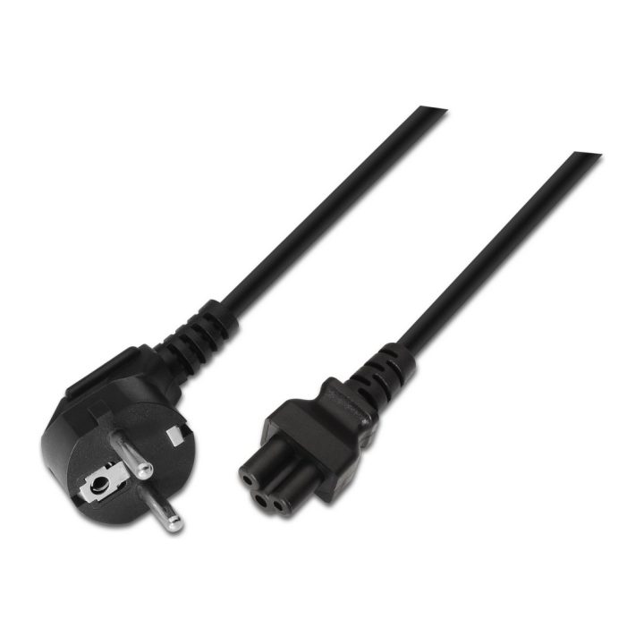 AISENS A132-0172 Transmission Cable Black 1.5 m CEE7/7 C5 Coupler