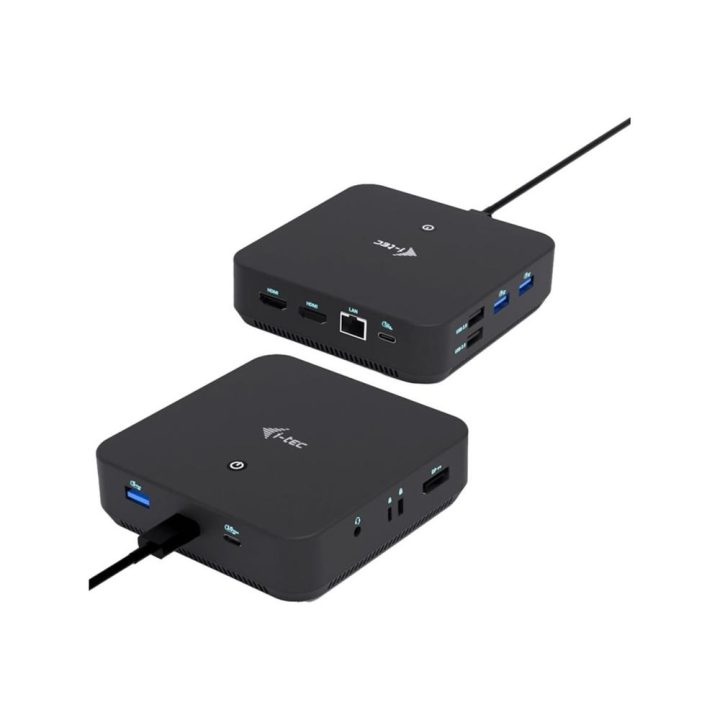i-tec USB-C DP Dual HDMI Docking Station with Power Delivery 100 W