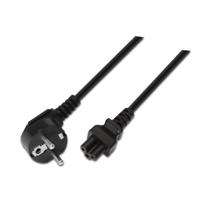 AISENS A132-0172 Transmission Cable Black 1.5 m CEE7/7 C5 Coupler
