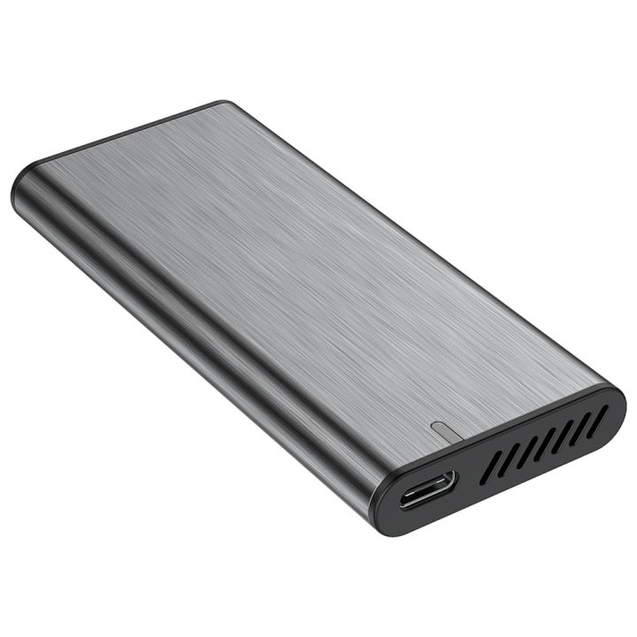 AISENS M.2 (NGFF) ASM2-007GRY SATA to USB3.1 Gen1 External Enclosure…