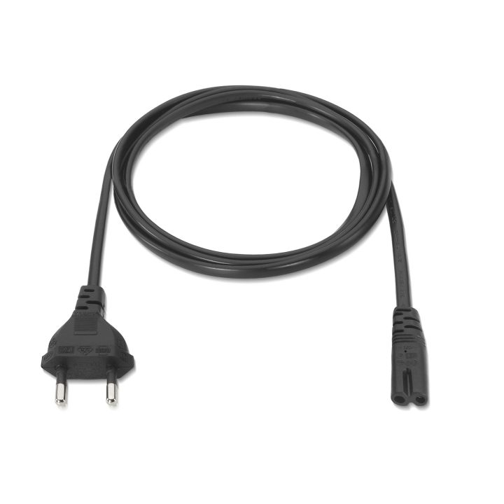 AISENS A132-0173 Transmission Cable Black 1.5 m CEE7/7 C7 Coupler