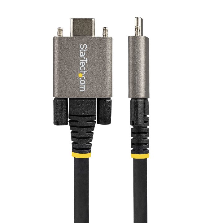 StarTech.com 50cm USB-C Cable with Side Locking Screws - 10Gbps - USB…