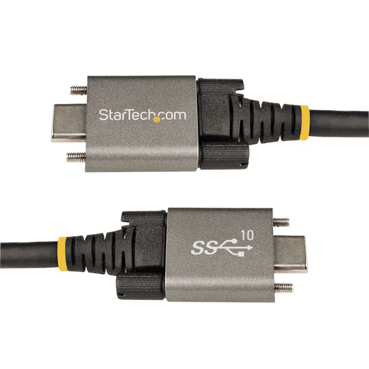 StarTech.com 50cm USB-C Cable with Side Locking Screws - 10Gbps - USB…