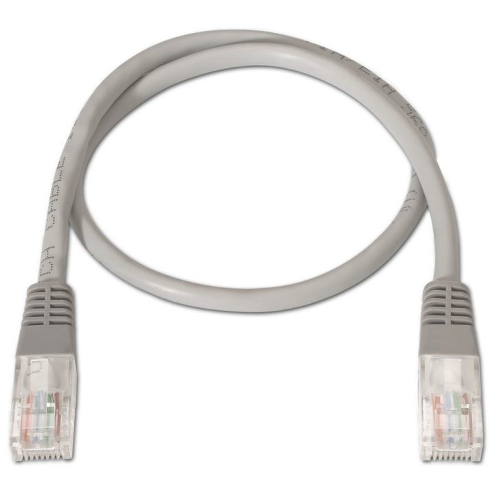AISENS A133-0177 cable de red Gris 1 m Cat5e U/UTP (UTP)