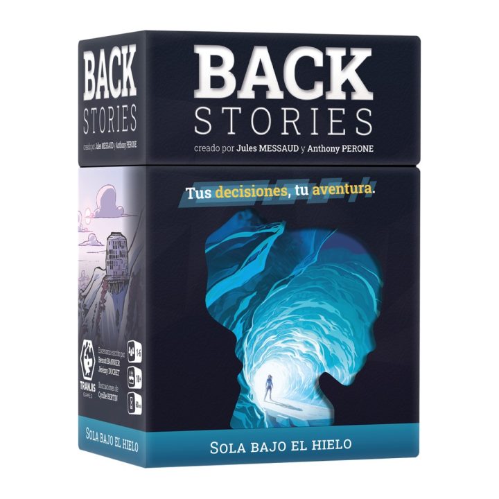 Tranjis Games SL Board Game Back Stories - Alone Under the Ice
