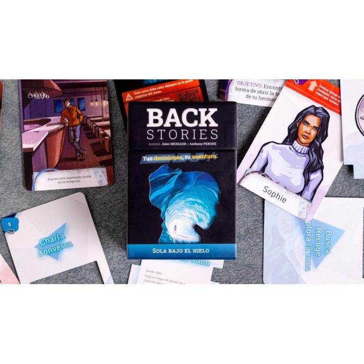Tranjis games sl Jogo de tabuleiro Back Stories - Sozinha sob o gelo