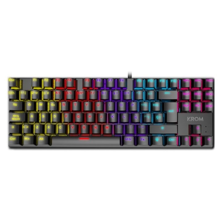 Krom Kasic TKL Gaming Keyboard Rainbow