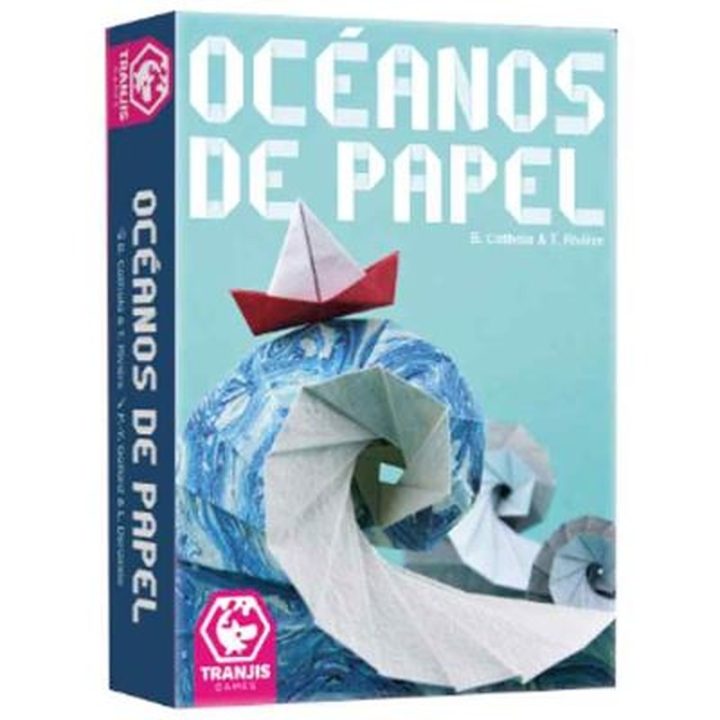 Jogo de tabuleiro Tranjis Games Oceanos de Papel idade recomendada 8…