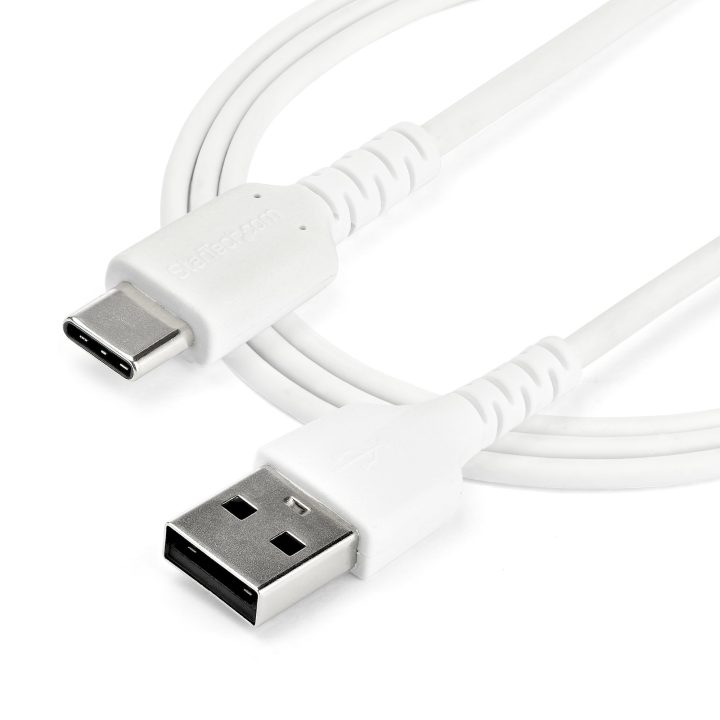 StarTech.com 1m USB-A to USB-C Charging Cable - Heavy Duty USB 2.0…