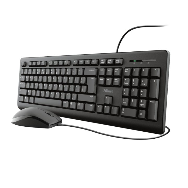 Trust Primo teclado Rato incluído Universal USB QWERTY Español Preto