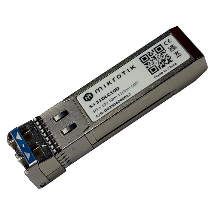 Mikrotik S+31DLC10D red modulo transceptor Fibra óptica 10000 Mbit/s…