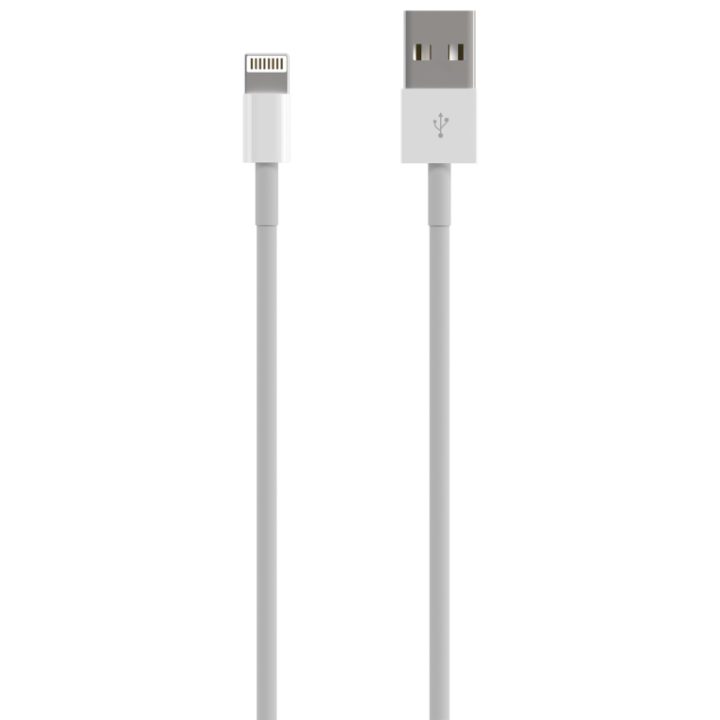 AISENS Cabo Lightning a USB 2.0, Lightning/M-USB A/M, Branco, 0,5 m