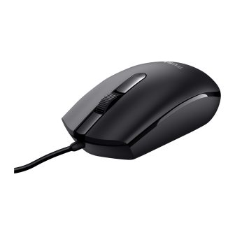 Trust Basi Ambidextrous Office Mouse USB Type A Optical 1200 DPI