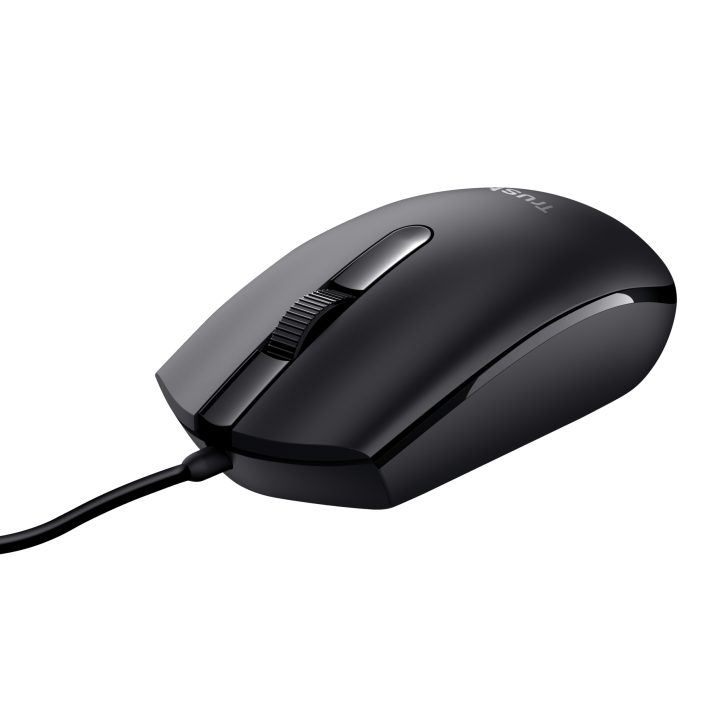 Trust Basi Ambidextrous Office Mouse USB Type A Optical 1200 DPI