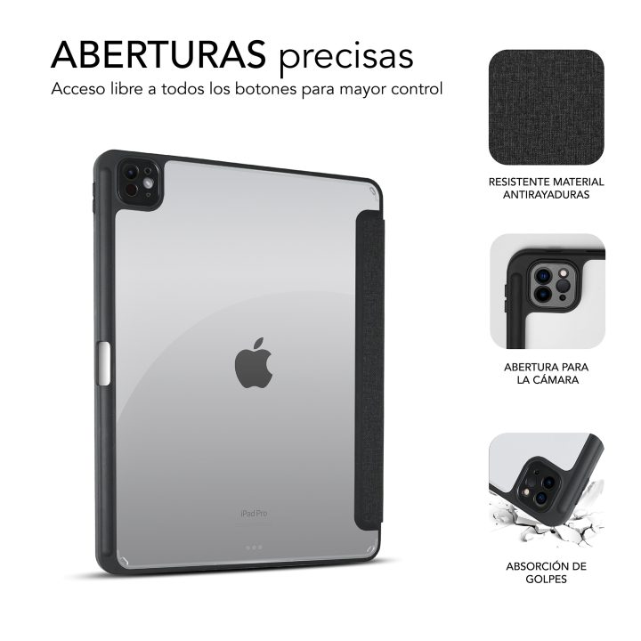 Subblim SUBCST-5SC421 12.9" Folio Tablet Case Black