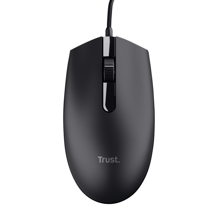 Trust Basi Ambidextrous Office Mouse USB Type A Optical 1200 DPI