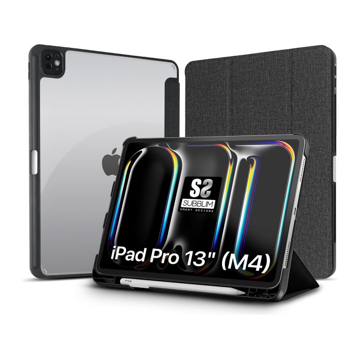 Subblim SUBCST-5SC421 12.9" Folio Tablet Case Black