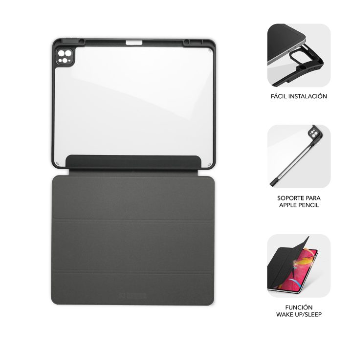 Subblim SUBCST-5SC421 12.9" Folio Tablet Case Black