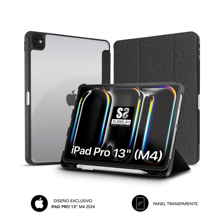 Subblim SUBCST-5SC421 12.9" Folio Tablet Case Black