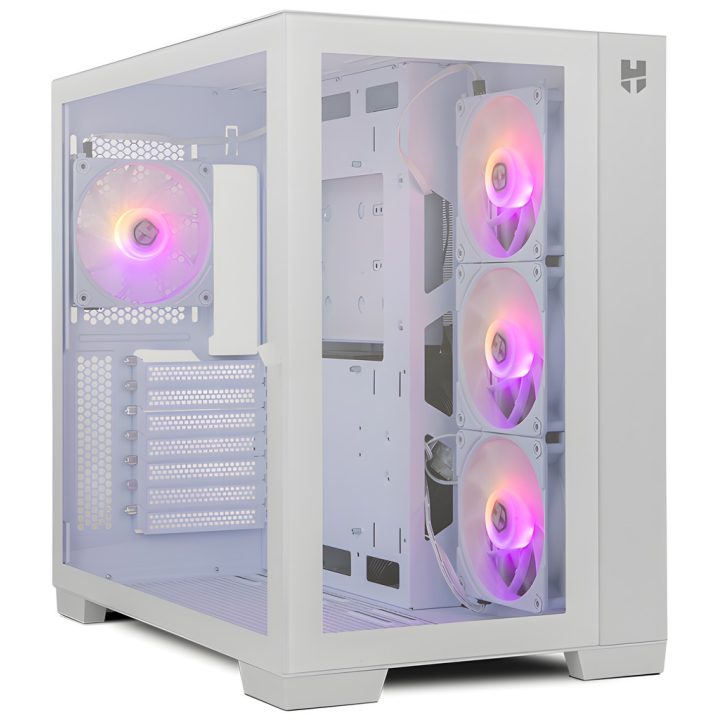 NOX Hummer Astra Midi Tower White ATX, ITX, Micro-ATX…