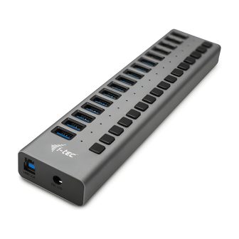 i-tec USB 3.0 Charging HUB 16port + Power Adapter 90 W