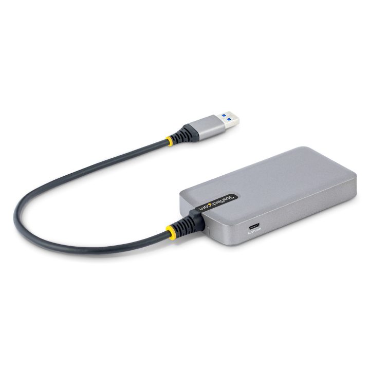 StarTech.com Hub USB de 3 Portas USBA - USB 3.0 de 5Gbps - Alimentado…