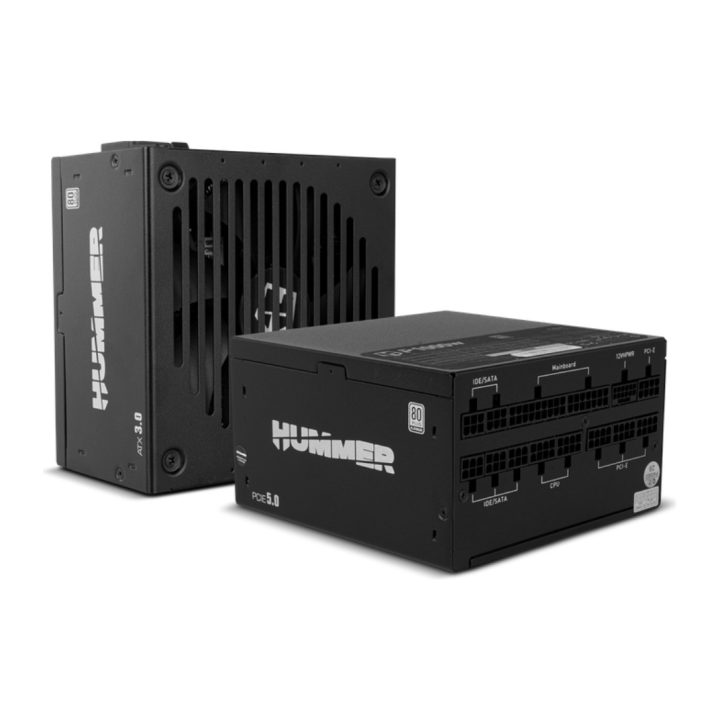 NOX HUMMER P1000W PCIE 5.0 ATX 3.0 Platinum PSU (NXHUMMERP1000W)