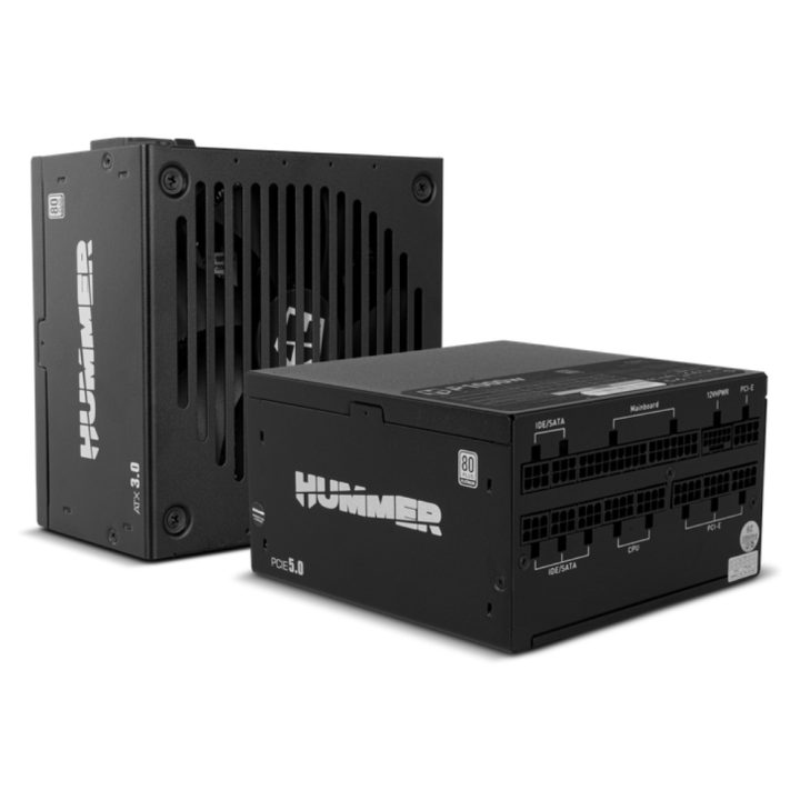 NOX HUMMER P1000W PCIE 5.0 ATX 3.0 Platinum PSU (NXHUMMERP1000W)