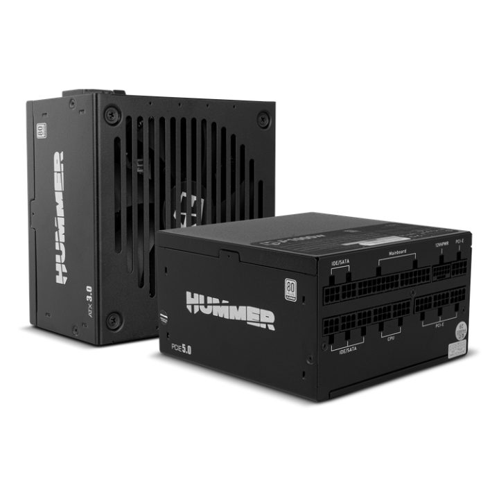 NOX HUMMER P1000W PCIE 5.0 ATX 3.0 Platinum PSU (NXHUMMERP1000W)