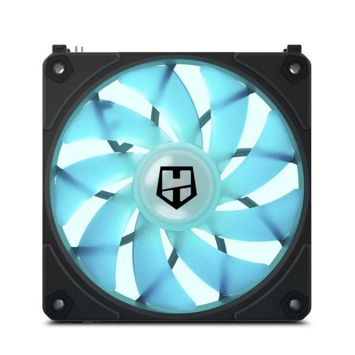 NOX Hummer EasyLink ARGB 120mm Case Fan Black (NXHUMMERLINKBK)