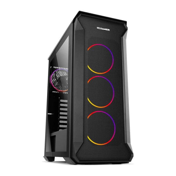 Nox ATX Case HUMMER Quantum ARGB Mini Tower (NXHUMMERQUANTUM)