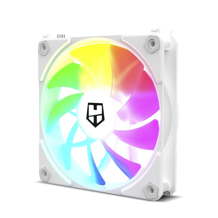 NOX hummer easylink ARGB 120mm White Case Fan (NXHUMMERLINKWH)