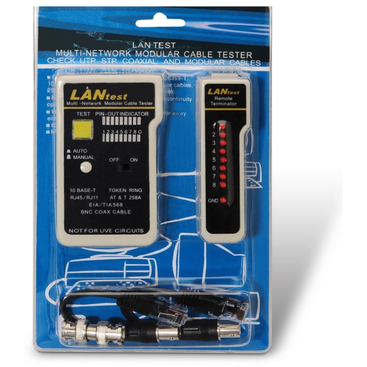 AISENS A142-0314 testador de cabos de rede Testador de cabos UTP/STP…