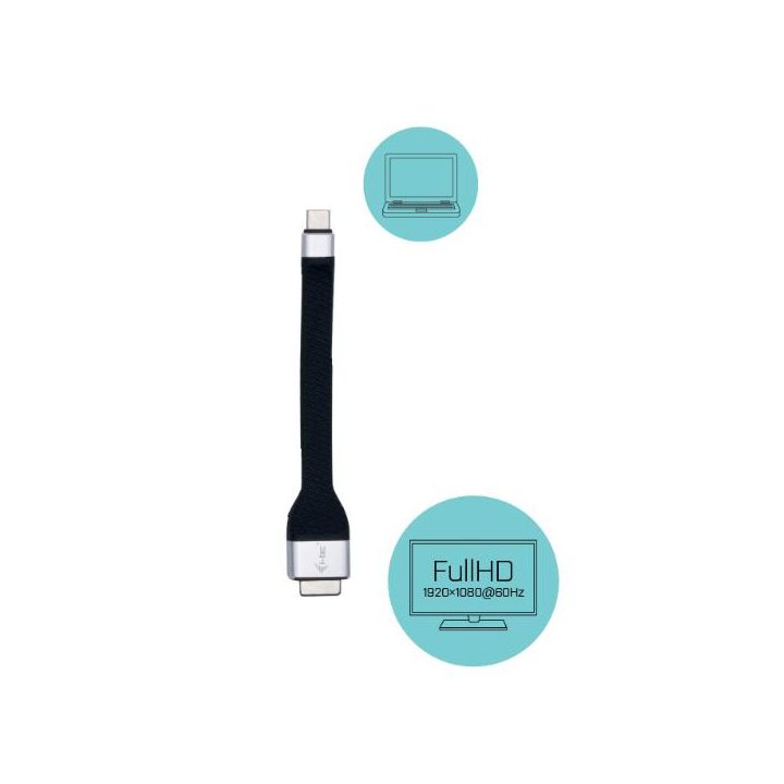 i-tec USB-C Flat VGA Adapter 1920 x 1080p/60 Hz