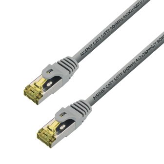 AISENS A146-0336 Network Cable Gray 3 m Cat7 S/FTP (S-STP)