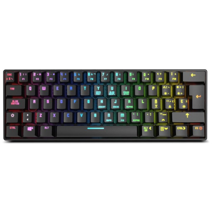 Krom Kluster RGB Wireless Mini Gaming Keyboard (NXKROMKLSTRSP)