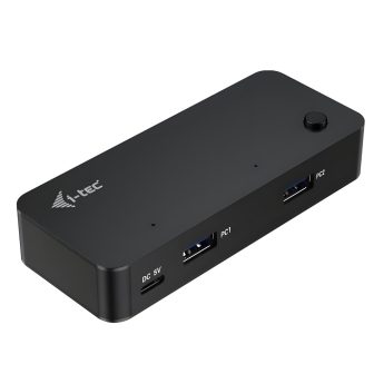 i-tec Universal KVM HUB 2x USB-C + 2x USB-A 3.0