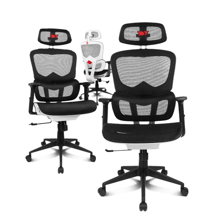 Cadeira gaming Drift DRAIR200 Mesh branca