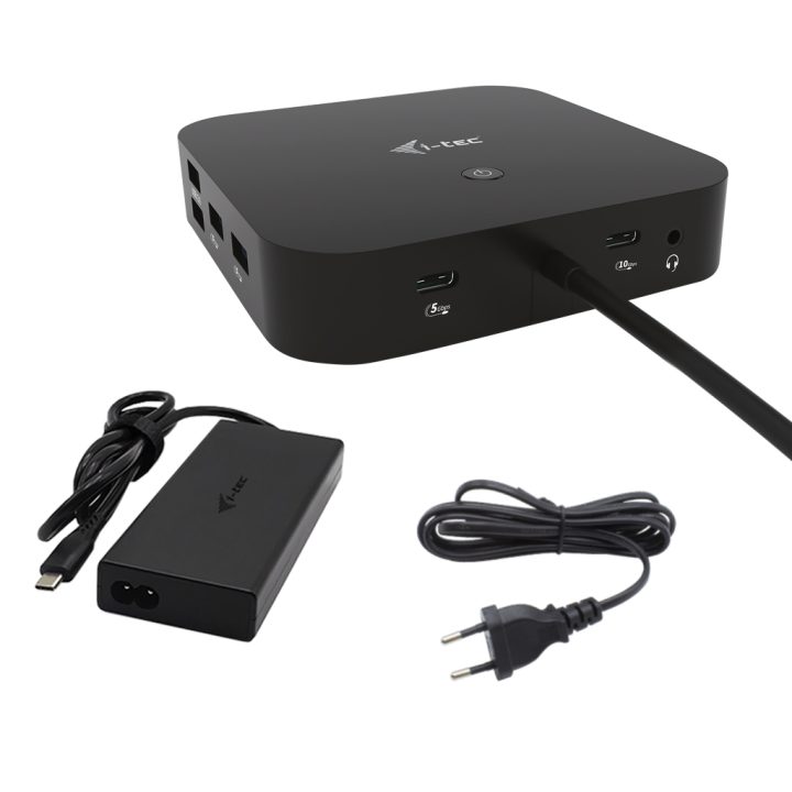 i-tec USB-C HDMI DP Docking Station with Power Delivery 100 W +…