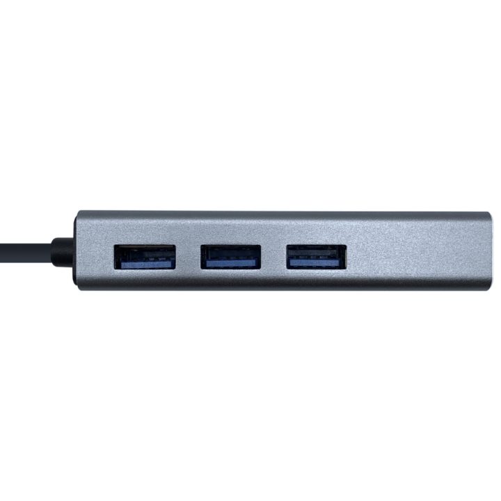 AISENS A109-0396 USB 3.2 Gen 1 (3.1 Gen 1) Type-C Interface Hub Gray
