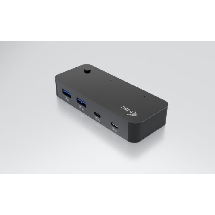 i-tec Universal KVM HUB 2x USB-C + 2x USB-A 3.0