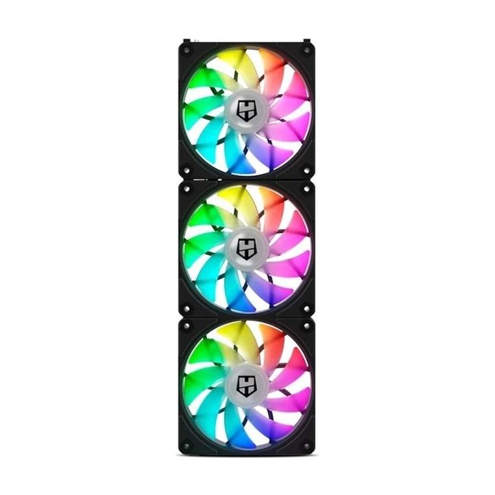 NOX hummer easylink | Black ARGB fans kit (NXHUMMEREASYLINKBK)