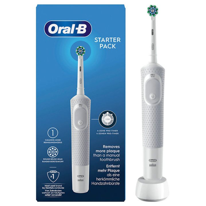 Braun Oral-B Vitality 100 Starter Pack Adult Oscillating Electric…