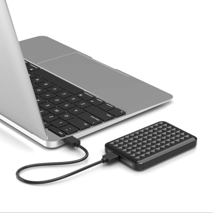 AISENS 2.5" 9.5mm SATA to USB3.0/USB3.1 Gen1 External Enclosure, Black