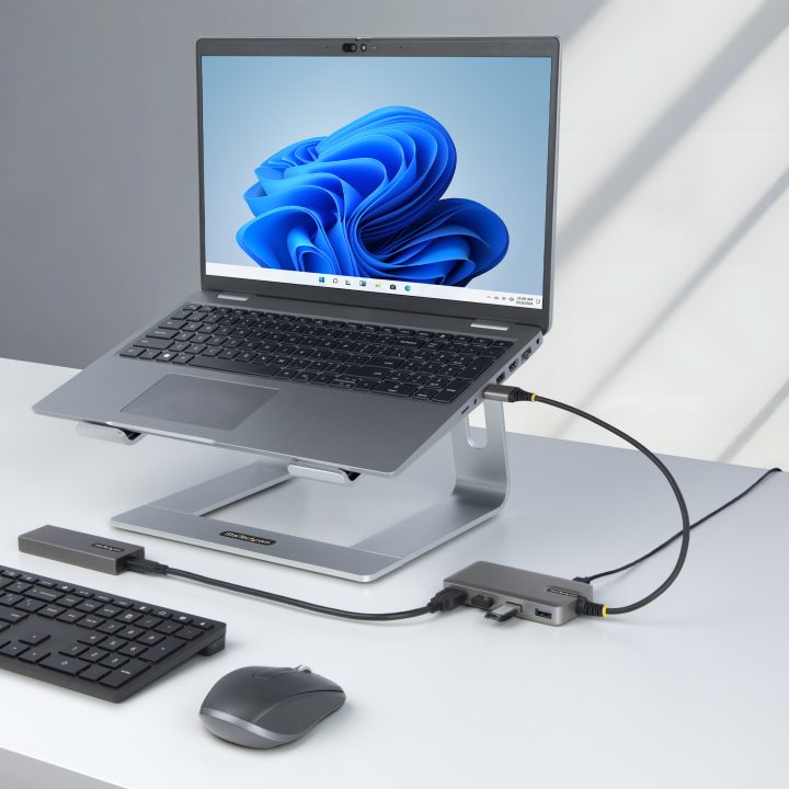 StarTech.com Hub USB de 4 Portas - USB 3.0 de 5Gbps - Alimentado pelo…