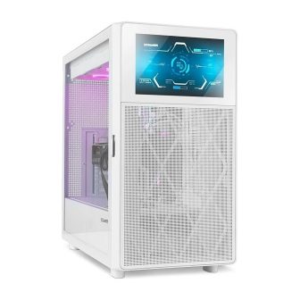 Nox Semitorre HUMMER BIOSpantalla LCD 8" BLANCO (NXHUMMERBIOSWH)