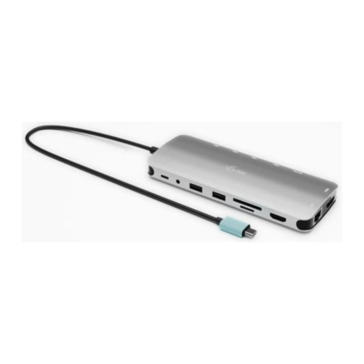 i-tec Metal USB-C Nano 3x Display Dock, 2x HDMI 1x USB-C video with…