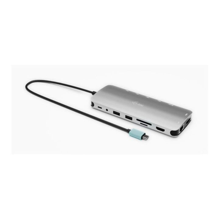 i-tec Metal USB-C Nano 3x Display Dock, 2x HDMI 1x USB-C vídeo com…